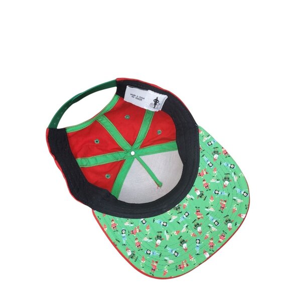 ELF Snapback Hat Men Santa I Know Him‎ Holiday Festive Christmas Casualwear - Picture 4 of 5